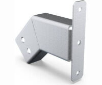 Oxgard Кронштейны для крепления калитки\ограждения к турникету T-10DP под углом 45° (комплект, левый)