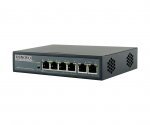 OSNOVO SW-20600/B(60W) PoE коммутатор Fast Ethernet на 6 портов