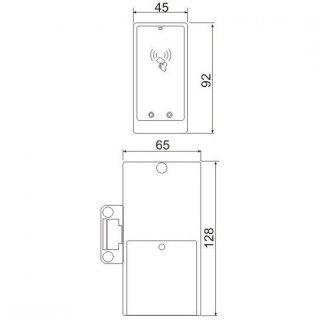 IronLogic Z-695 EHT (10043 / 7015) серебро фото